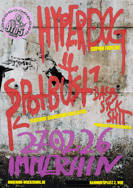 925 SHOWS presents: HYPERDOG + SPOTBUST + BASS SICK SHIT